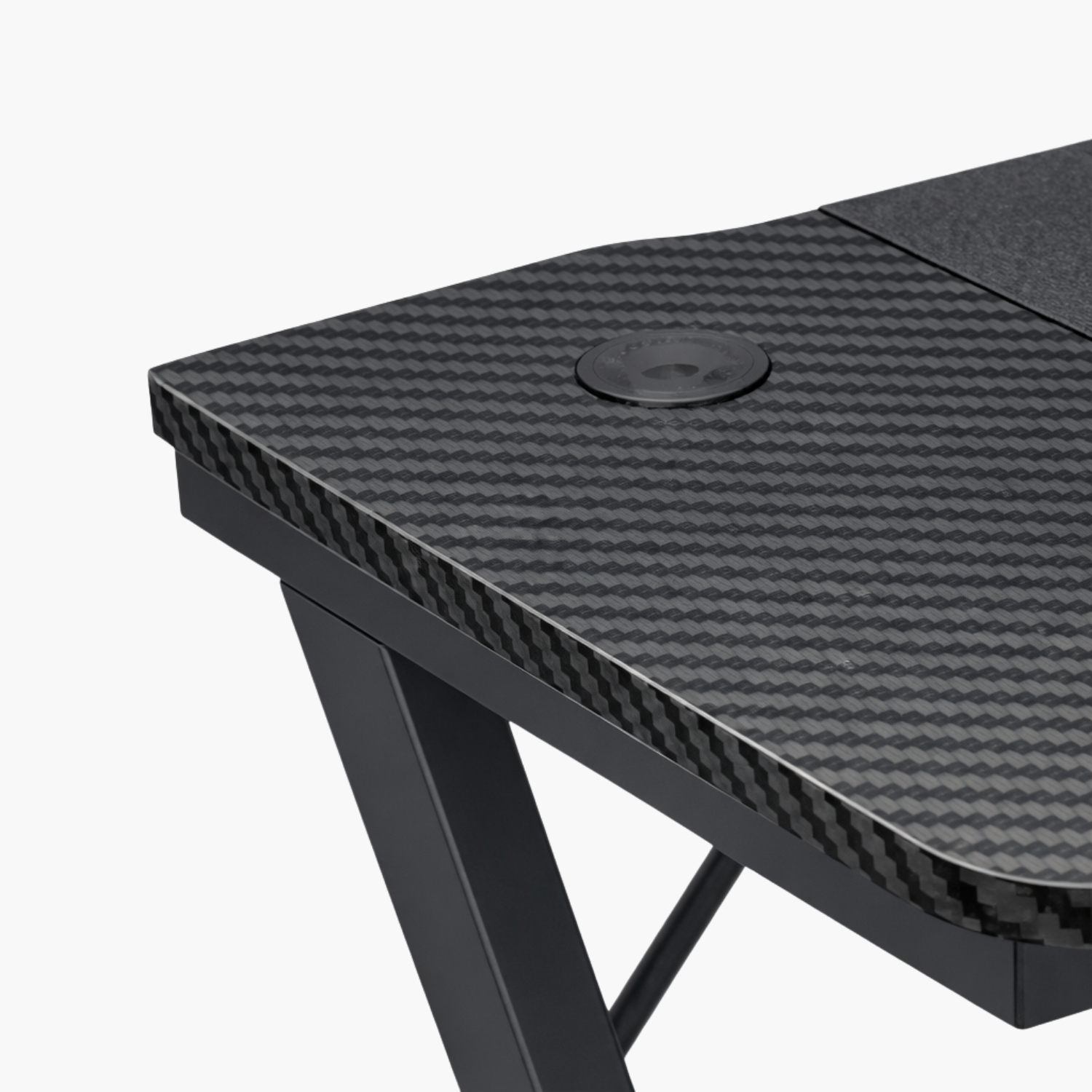 Nexus Lite – Bureau Gaming effet carbone – 120 x 60 cm