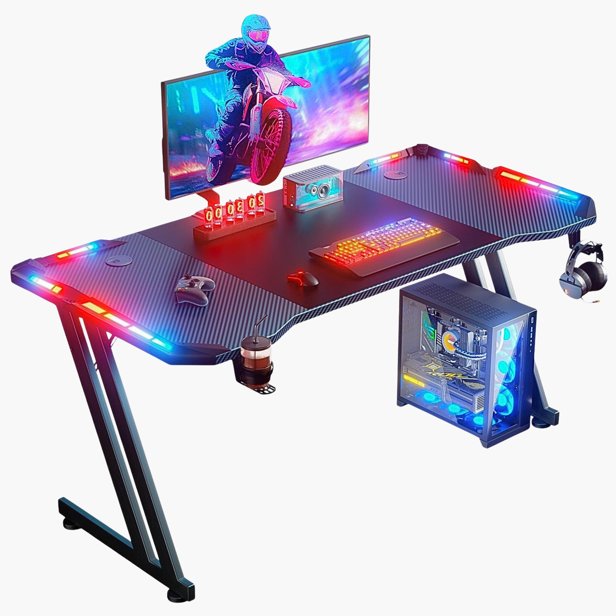 Nexus – Pro RGB | Bureau Gaming | 120-160×60